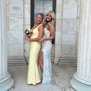 Floral Evening Dress